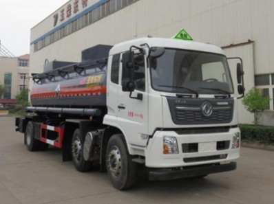 國(guó)六東風(fēng)天錦小三軸8類腐蝕性物品罐式運(yùn)輸車 國(guó)六東風(fēng)天錦小三軸8類腐蝕性物品罐式運(yùn)輸車